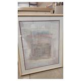 S. SHEPHERD FRAMED ART