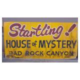 'HOUSE OF MYSTERY, BAD ROCK CANYON' STARTLING!