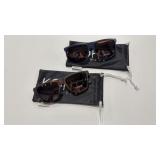 2 - KOV V MENS POLORIZED SUNGLASSES W/CASE
