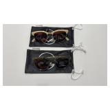 2 - KOH V WOMENS POLORIZED SUNGLASSES W/ CASE