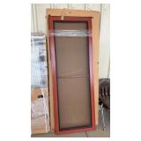RED SCREEN DOOR W/ SEALS NEW