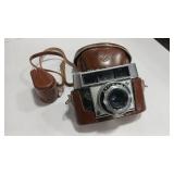 AGFA OPTIMA III VTG CAMERA CASE & FLASH
