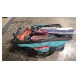 MAKITA BELT SANDER, DRILL AND JIG SAW WITH BAG