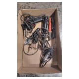 SOLDERING GUN AND ASSORTED SOLDERING TOOLS
