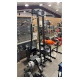 IRON MASTER CABLE TOWER EXERCISE MACHINE W/