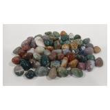 15.83 OZ POLISHED AGATE STONES