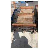HD 3-WHEEL ROLLING PLATFORM CART 56' X 27' 18'