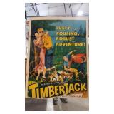 1955 TIMBERJACK MOVIE POSTER - WESTERN MONTANA