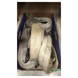 2 HD RATCHET STRAPS AND 2 HD STRAPS