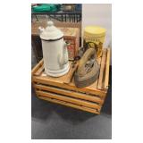 VTG EGG CRATE & KITCHEN ASSORTMENT