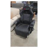 GO PLUS  MANUAL ADJ GAMING CHAIR W/ MASSAGE