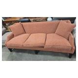 UPHO;STERED HICKORY CHAIR 1/3 UPHOLSTERED SOFA