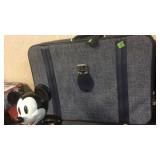 BLUE SOFT SIDED SUITCASE