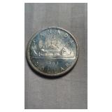 1963 CANADA SILVER DOLLAR