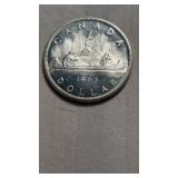 1963 CANADA SILVER DOLLAR