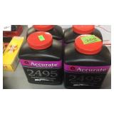 4 1# BOTTLES OF ACCURATE 2495 POWDER  **WE DO NOT
