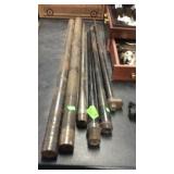 GROUP OF 6 GUN BARRELS