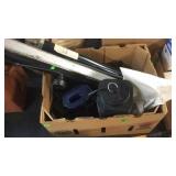 BX W/ BUG ZAPPER, FOOT PUMP, LEVEL & MISC