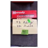 42 RNDS 480 RUGER  **WE DO NOT SHIP AMMO