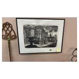 WENTWORTH WOOD  HOUSE, ENGLAND SIGNED BY WALTER