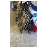 2 CAMO STADIUM CHAIRS