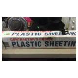 ROLL OF PLASTIC SHEETING