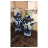 PR OF CHINESE 19TH CENTURY PORCELAIN BLUE & WHITE