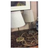 PR OF VINTAGE LAMPS