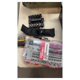 HYPER TOUGH 65PC RATCHET SCREWDRIVER BIT SET &