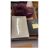 RUSSIAN BIBLE, MEDICAL GUIDE, UofM GRIZ HATS