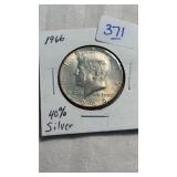 1966 KENNEDY 40% SILVER HALF DOLLAR