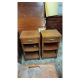 PR OF MAHOGANY MATHCING END TABLES