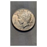 1923-S SILVER PEACE DOLLAR