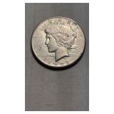 1922-S SILVER PEACE DOLLAR