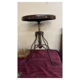 ANTIQUE ORGAN STOOL