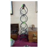 WROUGHT IRON WINE RACK