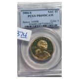 2004-S PR69 SACAGEWEA DOLLAR