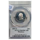 2007-S PR69 MONTANA STATE QUARTER