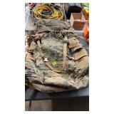 GREEN/TAN CAMO BACKPACK