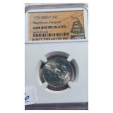 1776-2026 --P GEM UNCIRC MAYFLOWER COMPACT QUARTER