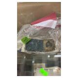 BAG OF FOREIGN COINS & CURRANCY