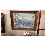 DINESEN MOUNTAIN PRINT