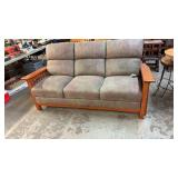 MISSION OAK SOFA