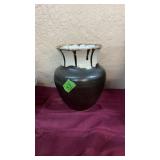 STONEWARE VASE SIGNED RACHEL