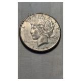 1922-S SILVER PEACE DOLLAR