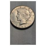 1923-S SILVER PEACE DOLLAR