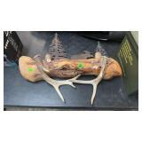 DEER ANTLER & AIRON ART WALL HANGING