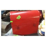 VINTAGE RED LUNCH BOX