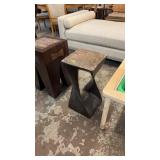 WOOD PEDESTAL 12'X12'X23'