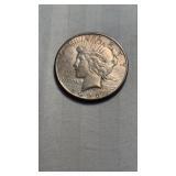 1923-S SILVER PEACE DOLLAR